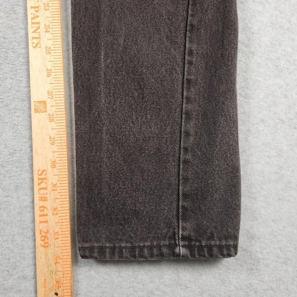 Vintage Levis 505 Jeans 31x34 (Actual 29x34) Black Straight Leg 90s Made In USA